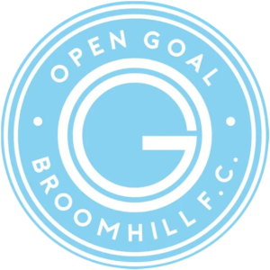 Open Goal Broomhill crest
