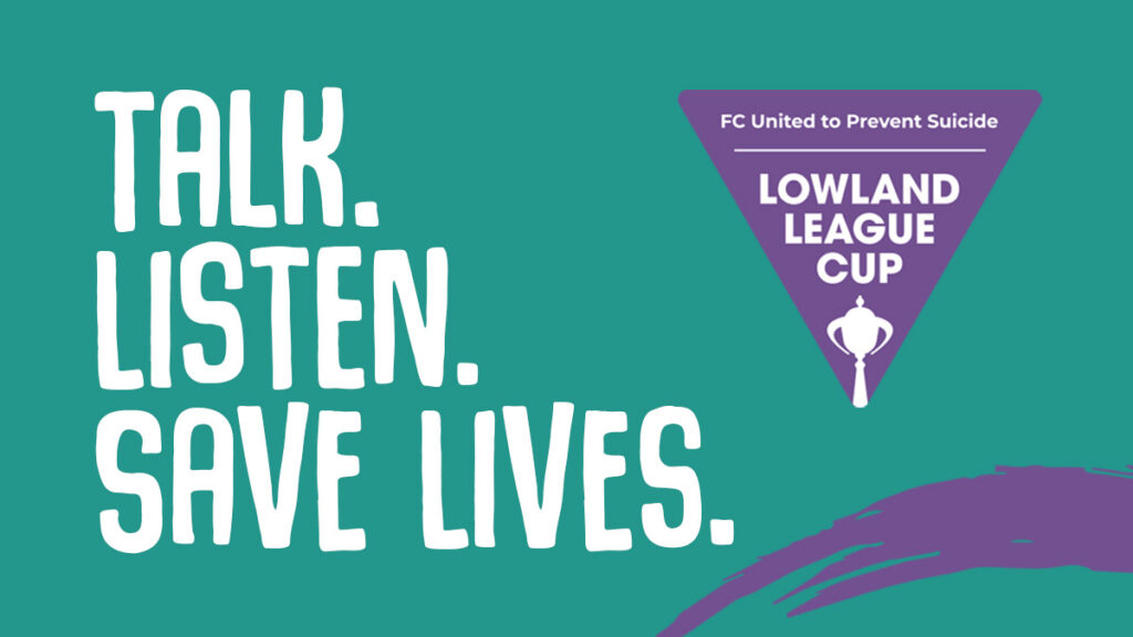 Scottish Lowland Football League enters new partnership with FC United To Prevent Suicide